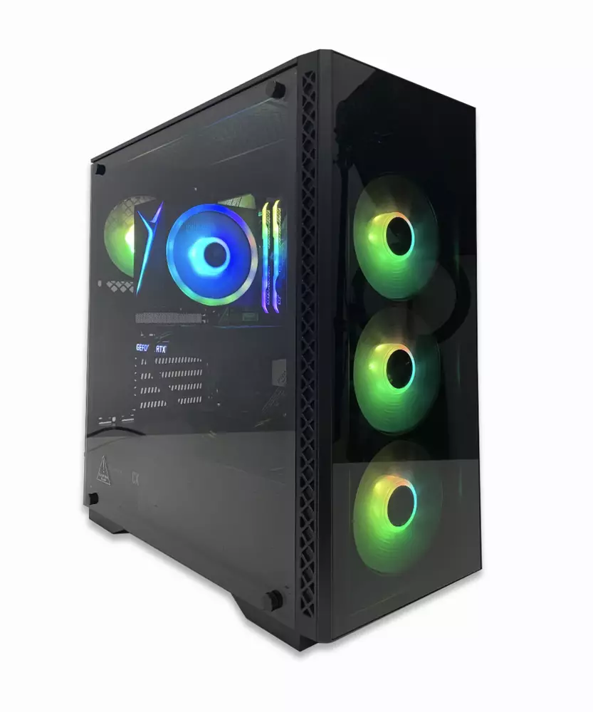 Геймърски компютър MARK II Trooper (AMD Ryzen 5 3600, B550, 16GB DDR4, RTX 3060 12GB, 512GB  NVMe SSD, 650W)