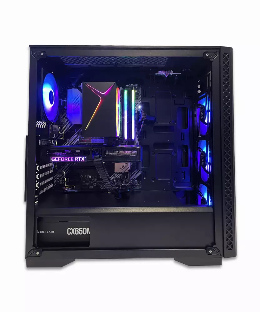 Геймърски компютър MARK II Trooper (AMD Ryzen 5 3600, B550, 16GB DDR4, RTX 3060 12GB, 512GB  NVMe SSD, 650W)