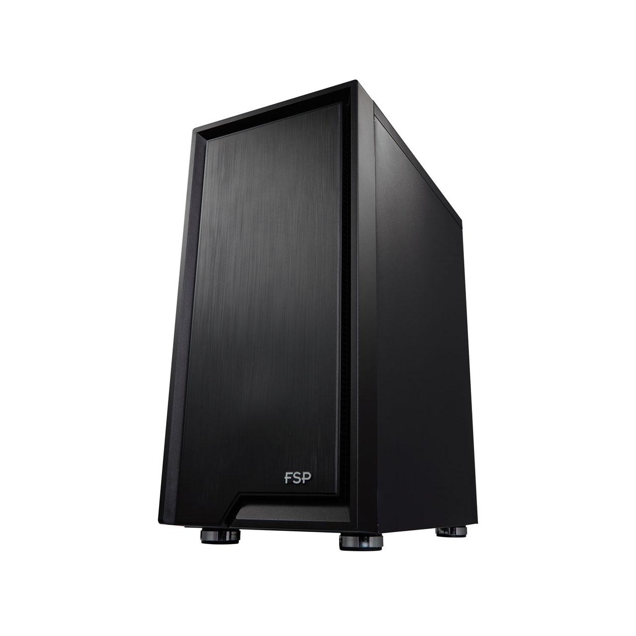 Кутия FSP CMT140 TG Mid-tower Black - POC0000105