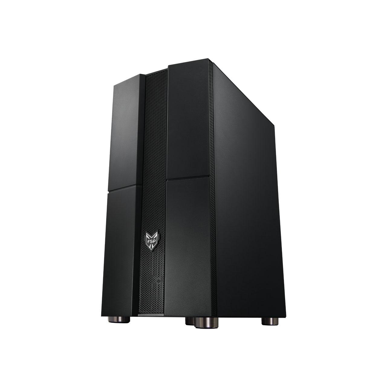 Кутия FSP CMT271 TG Mid-tower Black - POC0000087