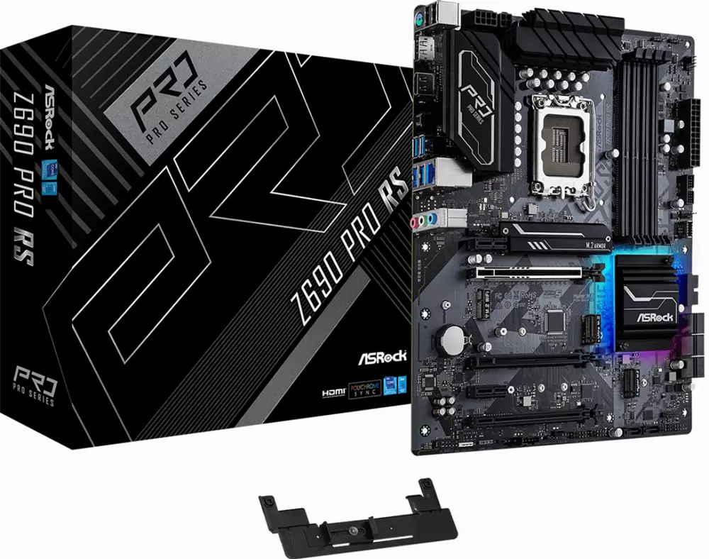 Дънна платка ASRock Z690 Pro RS DDR4 LGA1700