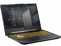 Лаптоп ASUS TUF FX506HM-HN019, 15.6" FHD(1920x1080) IPS AG 144 Hz, Intel i7-11800H 2.30 GHz (24 MB Cache, Up to 4.60 GHz, 8 Cores),16GB DDR4 3200MHz(2x 8GB), 512GB NVMe SSD, NVIDIA GeForce RTX 3060 6GB GDDR6, Wi-Fi 6, RGB Kb