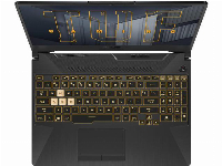 Лаптоп ASUS TUF FX506HM-HN019, 15.6" FHD(1920x1080) IPS AG 144 Hz, Intel i7-11800H 2.30 GHz (24 MB Cache, Up to 4.60 GHz, 8 Cores),16GB DDR4 3200MHz(2x 8GB), 512GB NVMe SSD, NVIDIA GeForce RTX 3060 6GB GDDR6, Wi-Fi 6, RGB Kb