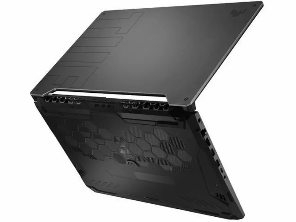 Лаптоп ASUS TUF FX506HM-HN019, 15.6" FHD(1920x1080) IPS AG 144 Hz, Intel i7-11800H 2.30 GHz (24 MB Cache, Up to 4.60 GHz, 8 Cores),16GB DDR4 3200MHz(2x 8GB), 512GB NVMe SSD, NVIDIA GeForce RTX 3060 6GB GDDR6, Wi-Fi 6, RGB Kb