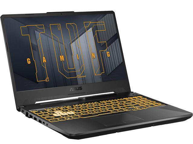 Λάπτοπ ASUS TUF F15 FX506HCB-HN143, 15.6" FHD(1920x1080) IPS AG 144 Hz, Intel i7-11800H 2.30 GHz (24 MB Cache, Up to 4.60 GHz, 8 Cores), 16GB DDR4 3200(2x 8GB), 512GB NVMe SSD, NVIDIA GeForce RTX 3050, Wi-Fi 6, RGB Kbd, no OS