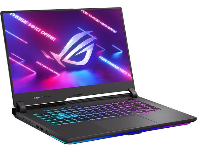 Лаптоп ASUS ROG Strix G15 G513QR-HF012, 15.6" FHD(1920x1080) IPS AG 300Hz, AMD Ryzen 9 5900HX 3.3GHz (16MB Cache, Up to 4.6GHz), 16GB DDR4 3200MHz, 1TB NVMe SSD, NVIDIA GeForce RTX 3070 8GB GDDR6, Illum. Kbd, no OS