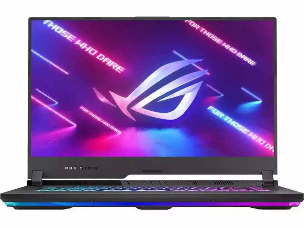 Лаптоп ASUS ROG Strix G15 G513QR-HF012, 15.6" FHD(1920x1080) IPS AG 300Hz, AMD Ryzen 9 5900HX 3.3GHz (16MB Cache, Up to 4.6GHz), 16GB DDR4 3200MHz, 1TB NVMe SSD, NVIDIA GeForce RTX 3070 8GB GDDR6, Illum. Kbd, no OS