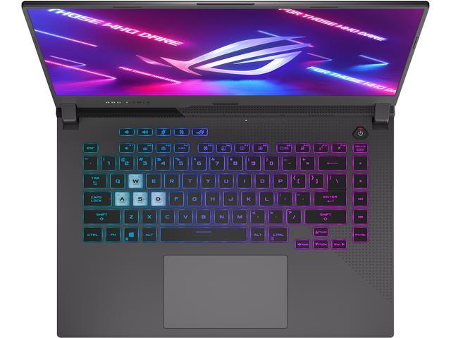 Лаптоп ASUS ROG Strix G15 G513QR-HF012, 15.6" FHD(1920x1080) IPS AG 300Hz, AMD Ryzen 9 5900HX 3.3GHz (16MB Cache, Up to 4.6GHz), 16GB DDR4 3200MHz, 1TB NVMe SSD, NVIDIA GeForce RTX 3070 8GB GDDR6, Illum. Kbd, no OS