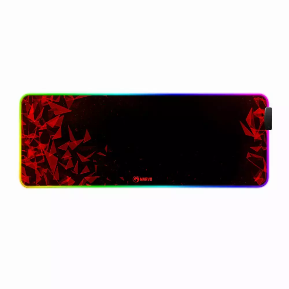 Marvo светеща подложка за мишка Gaming Mousepad MG011- Size XL, RGB, USB hub