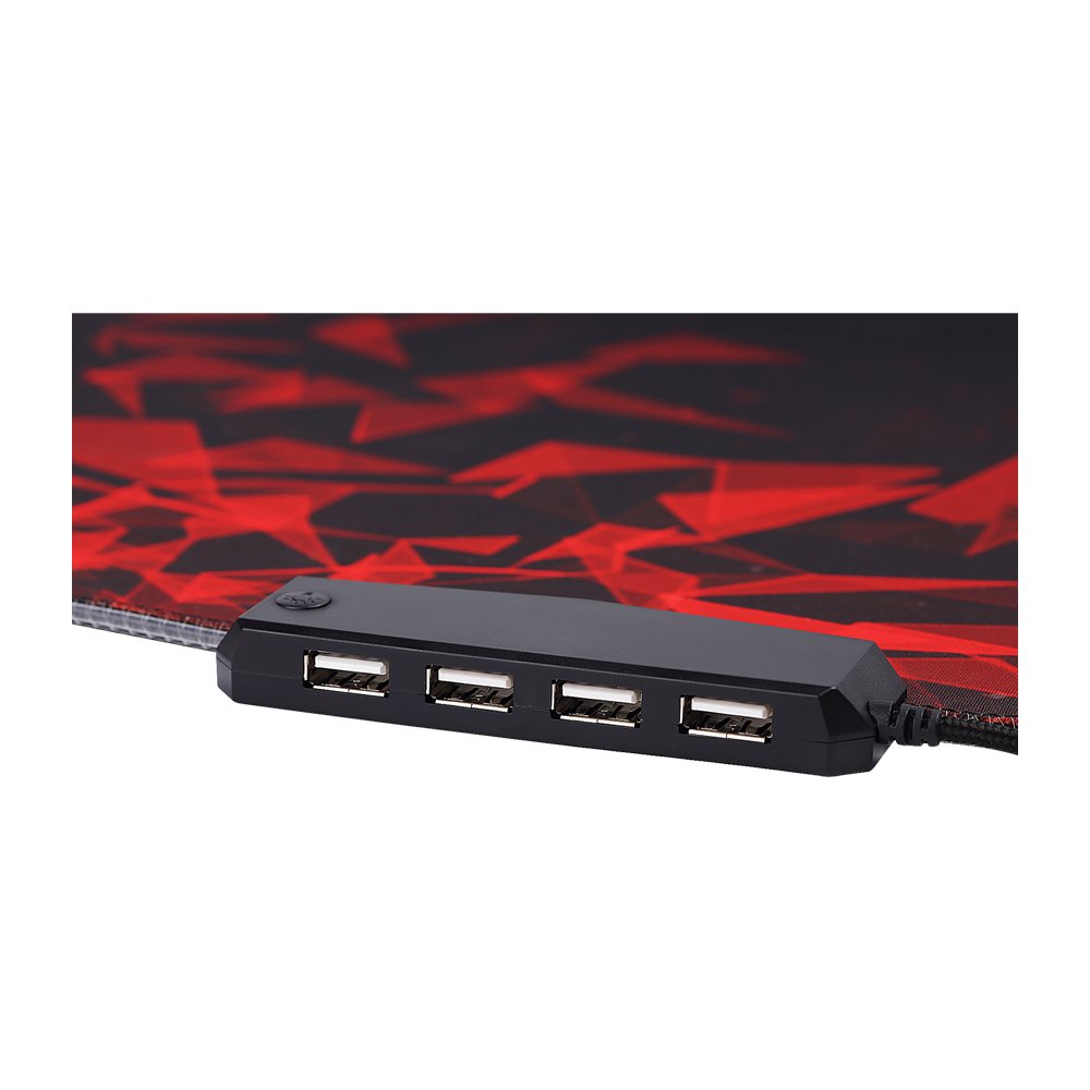 Marvo φωτεινός mouse pad Gaming Mousepad MG011- Μέγεθος XL, RGB, USB hub