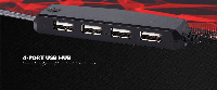Marvo светеща подложка за мишка Gaming Mousepad MG011- Size XL, RGB, USB hub