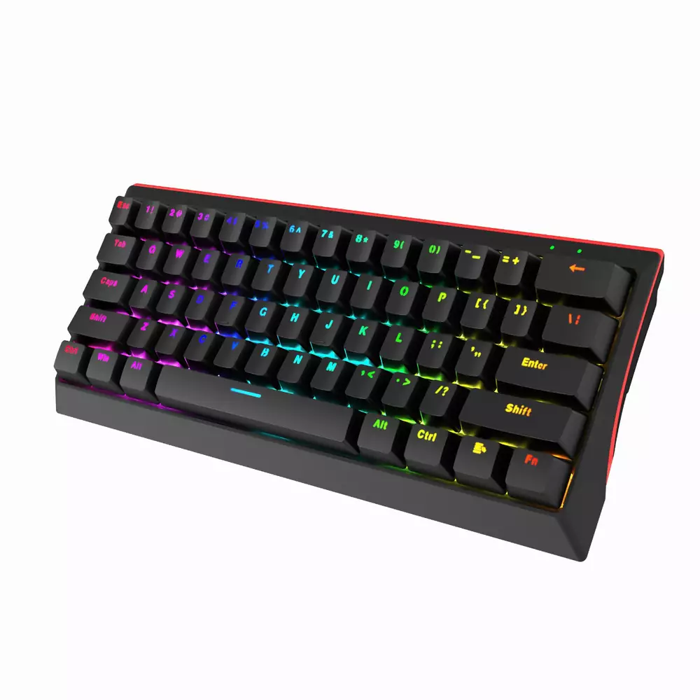 Геймърска клавиатура Marvo KG962 61 keys - RED switches - MARVO-KG962-RD 