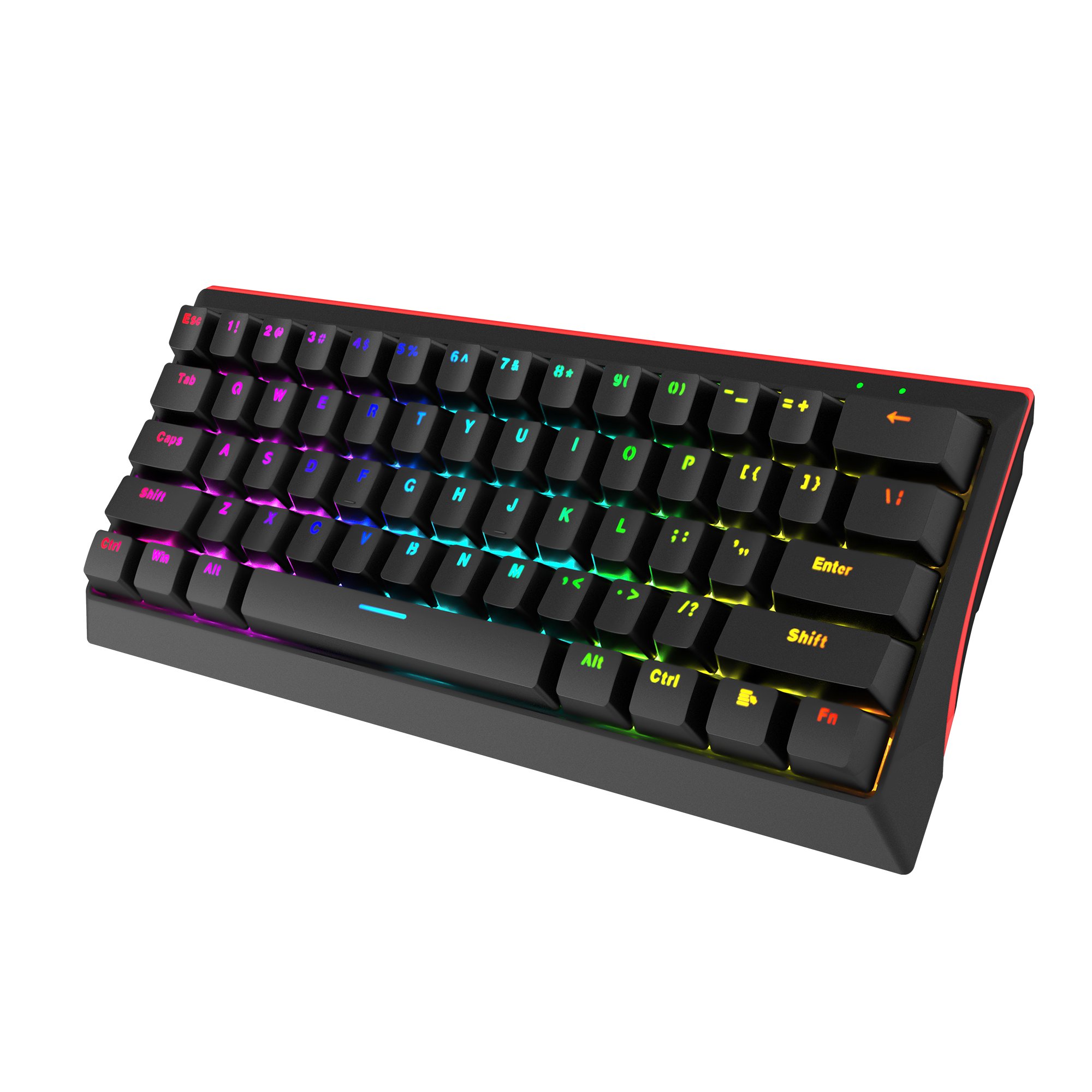 Геймърска клавиатура Marvo KG962 61 keys - RED switches - MARVO-KG962-RD 