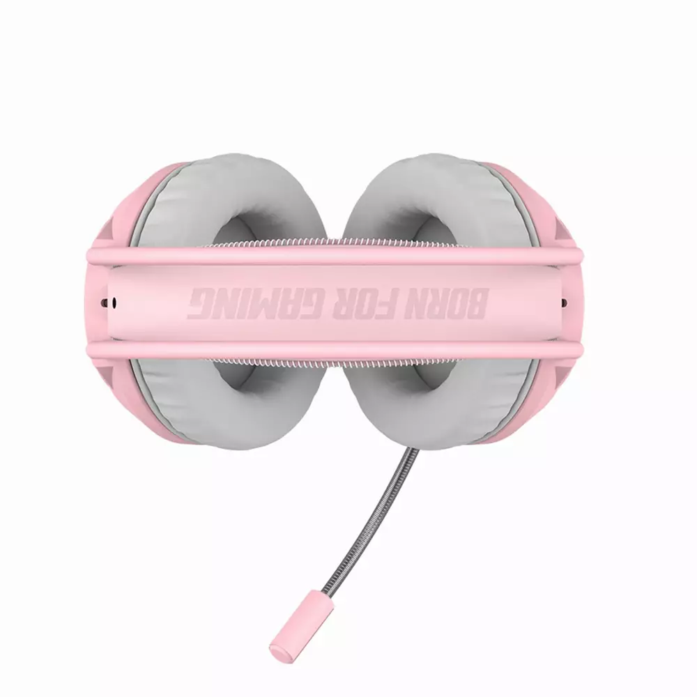 Геймърски слушалки Marvo HG8936 Gaming Headphones PINK 50mm USB