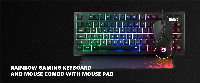 Геймърски комплект Marvo CM310 3-in-1 Keyboard, Mouse, Mousepad - MARVO-CM310