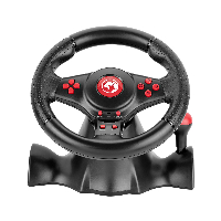 Marvo волан с педали Racing Wheel with 2 pedals - GT-903 - Vibration