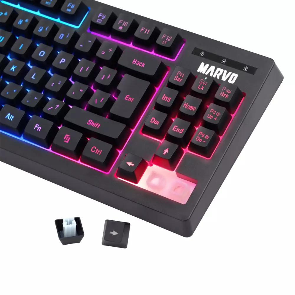 Геймърска клавиатура Marvo K607 TKL 87 keys - MARVO-K607