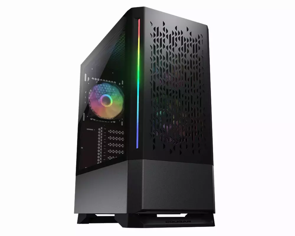 Кутия COUGAR MX430 Air RGB TG Mid-Tower Black - CG3851C600001