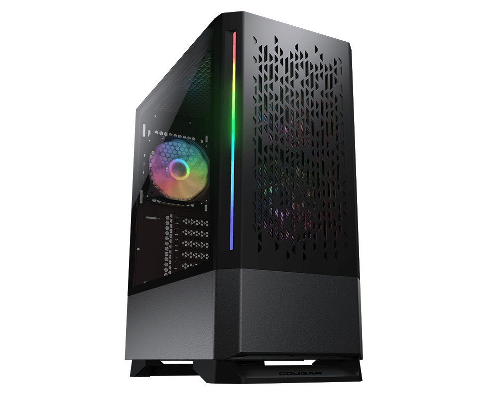 Кутия COUGAR MX430 Air RGB TG Mid-Tower Black - CG3851C600001