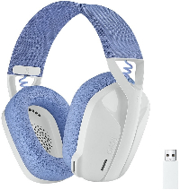Безжични геймърски слушалки Logitech G435 Lightspeed Wireless Gaming Headset White - 981-001074