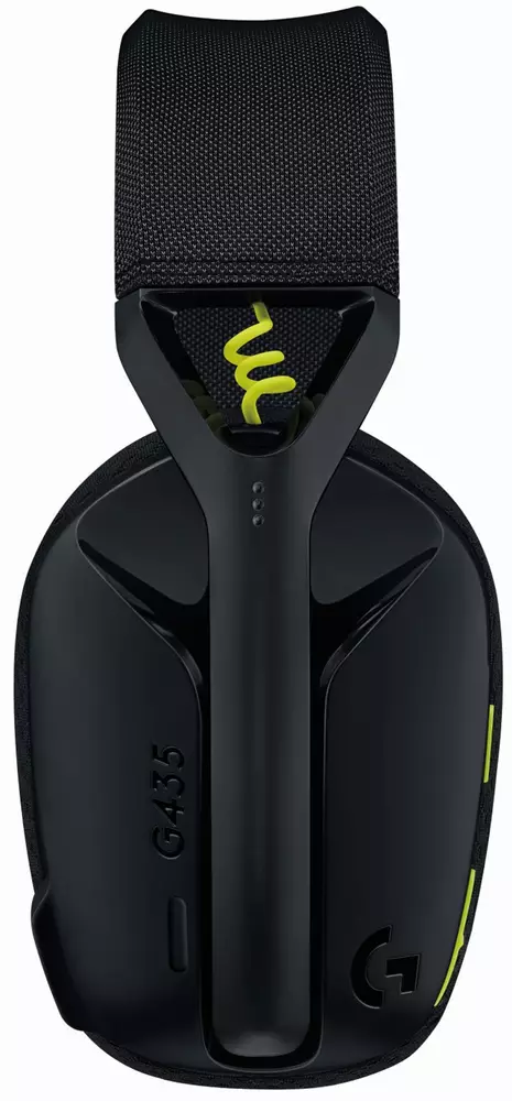 Безжични геймърски слушалки Logitech G435 Lightspeed Wireless Gaming Headset Black - 981-001050