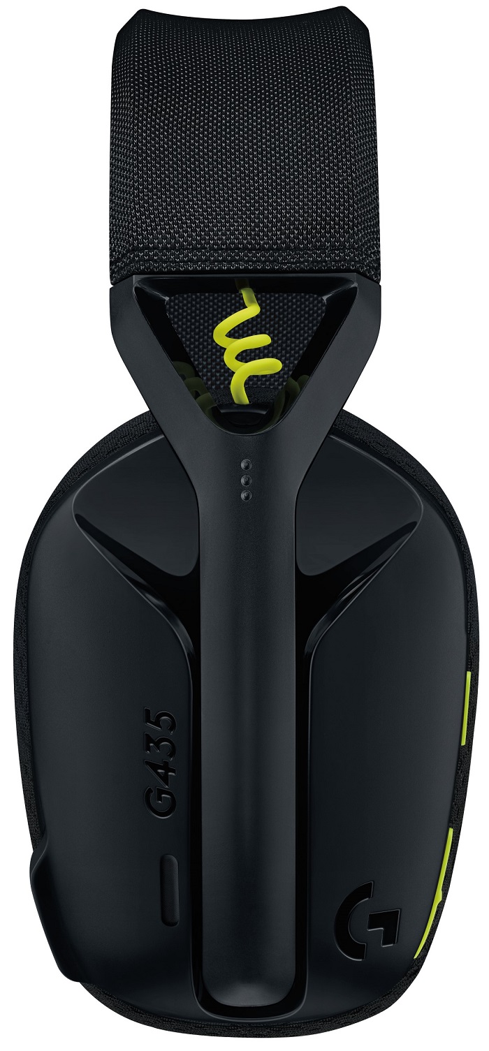 Безжични геймърски слушалки Logitech G435 Lightspeed Wireless Gaming Headset Black - 981-001050