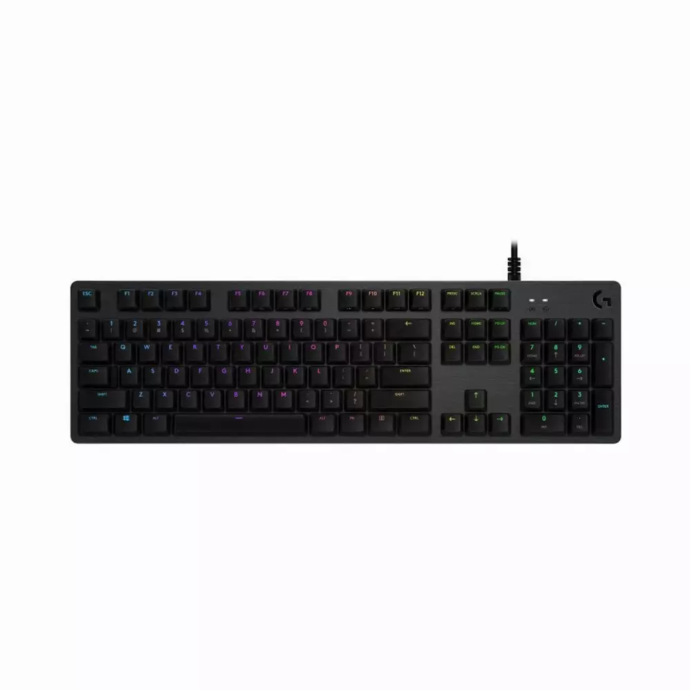 Геймърска механична клавиатура Logitech G512 GX Brown Tactile суичове