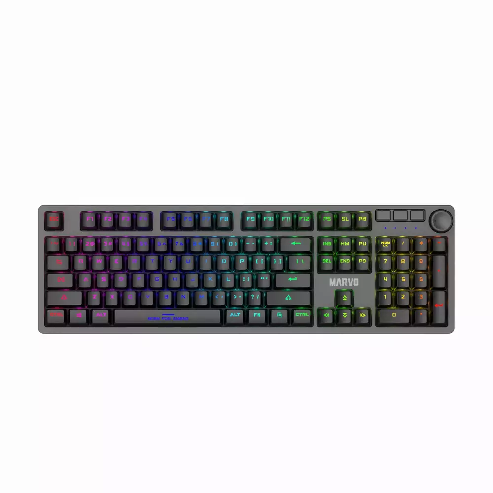 Геймърска механична клавиатура Marvo KG954, Blue switches - MARVO-KG954