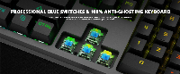 Геймърска механична клавиатура Marvo KG954, Blue switches - MARVO-KG954