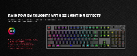 Геймърска механична клавиатура Marvo KG954, Blue switches - MARVO-KG954
