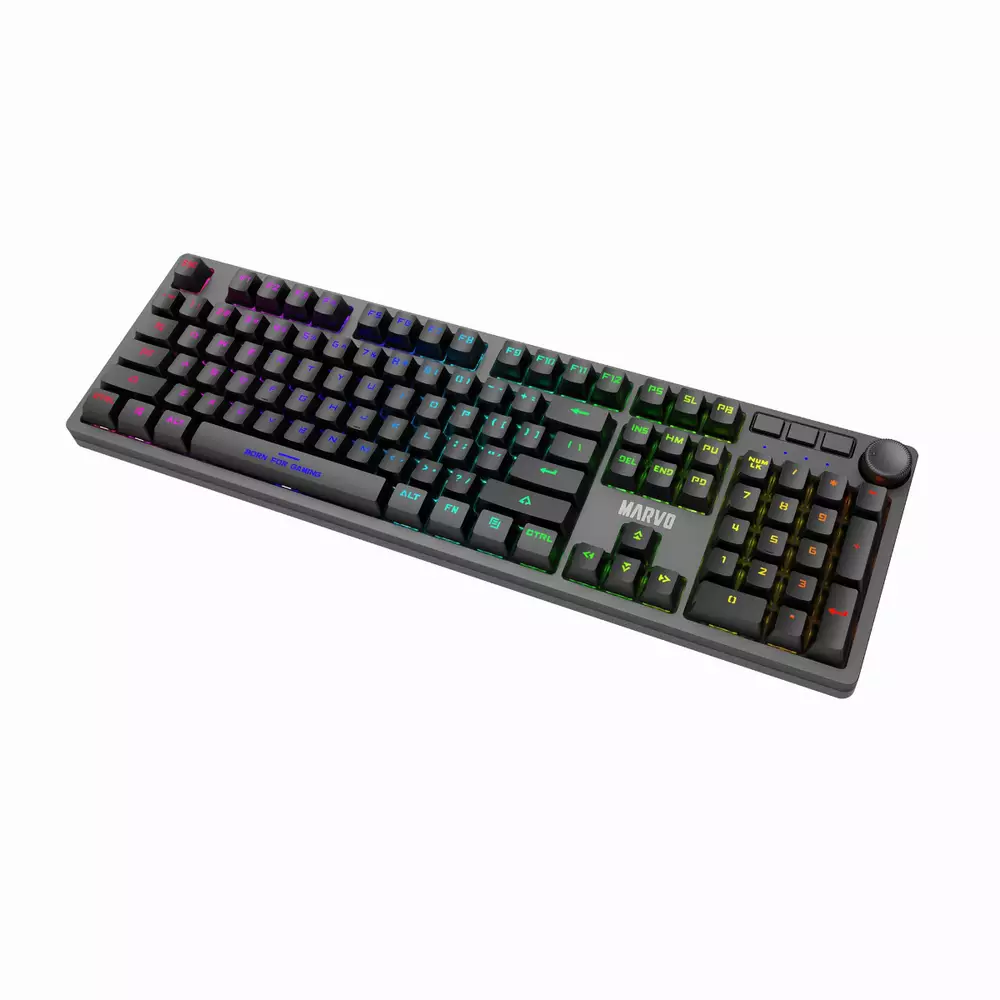 Геймърска механична клавиатура Marvo KG954, Blue switches - MARVO-KG954