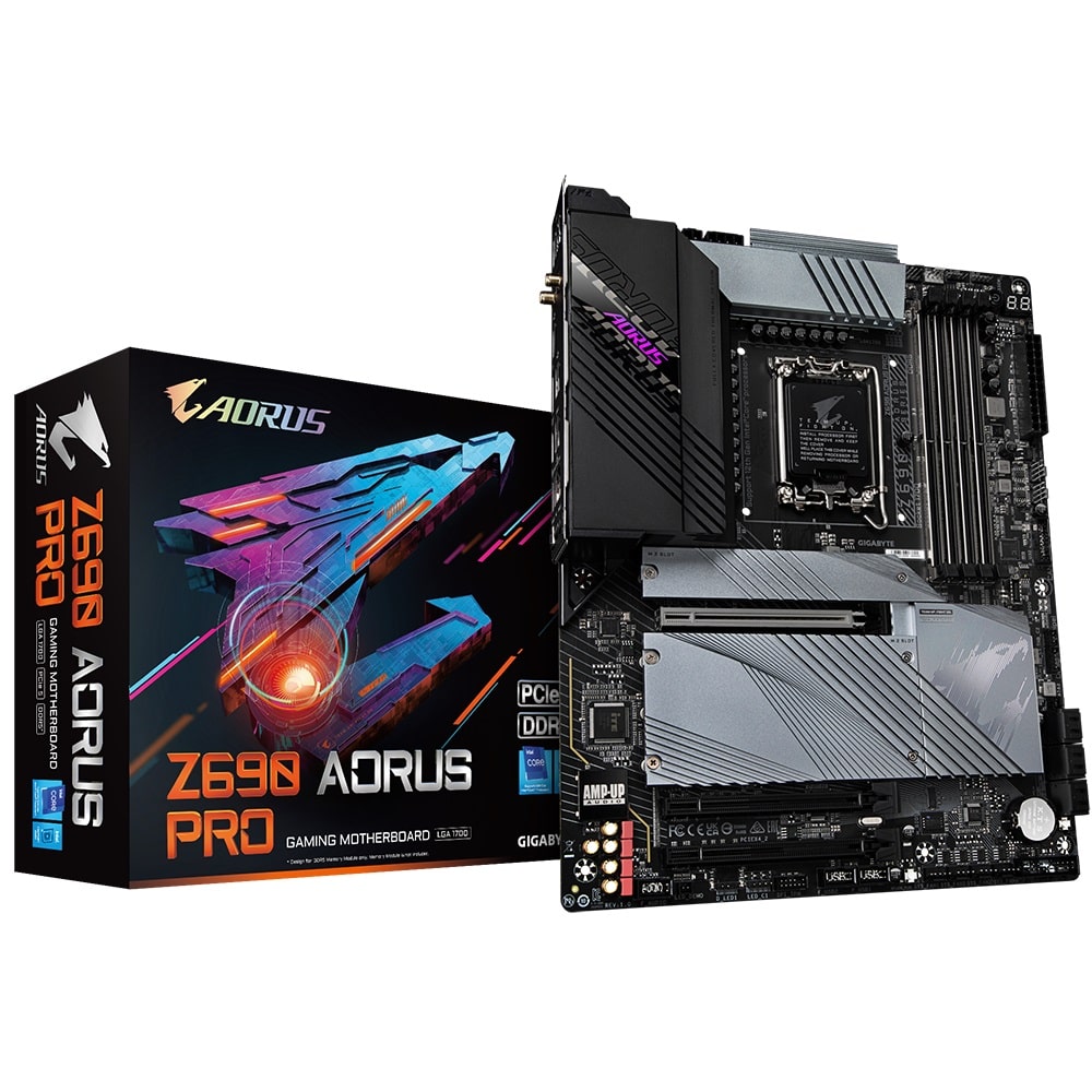 Дънна платка Gigabyte Z690 AORUS PRO Wi-Fi 6E LGA 1700