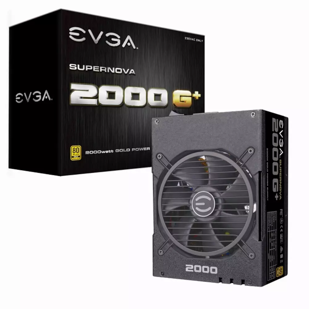 Захранване EVGA SuperNOVA 2000 G1+ (2000W) 80 Plus Gold - 220-GP-2000-X2