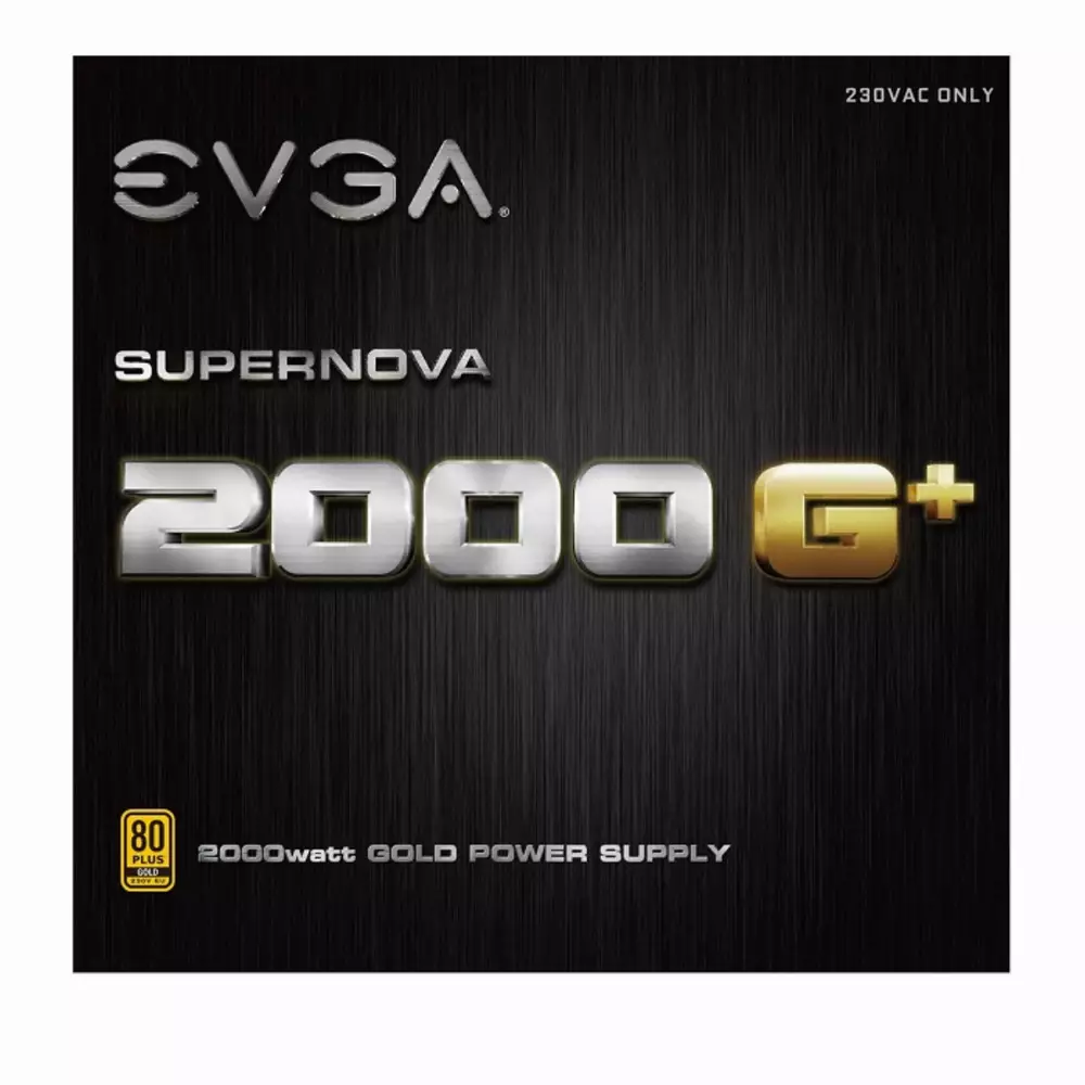 Захранване EVGA SuperNOVA 2000 G1+ (2000W) 80 Plus Gold - 220-GP-2000-X2