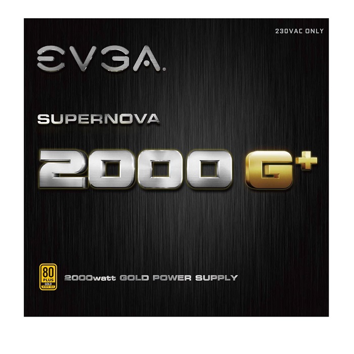 Захранване EVGA SuperNOVA 2000 G1+ (2000W) 80 Plus Gold - 220-GP-2000-X2
