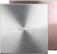 Външно записващо устройство ASUS UltraDrive SDRW-08U5S-U, Ultra Slim, 8X DVD burner, M-DISC support, Windows/Mac OS, Розово