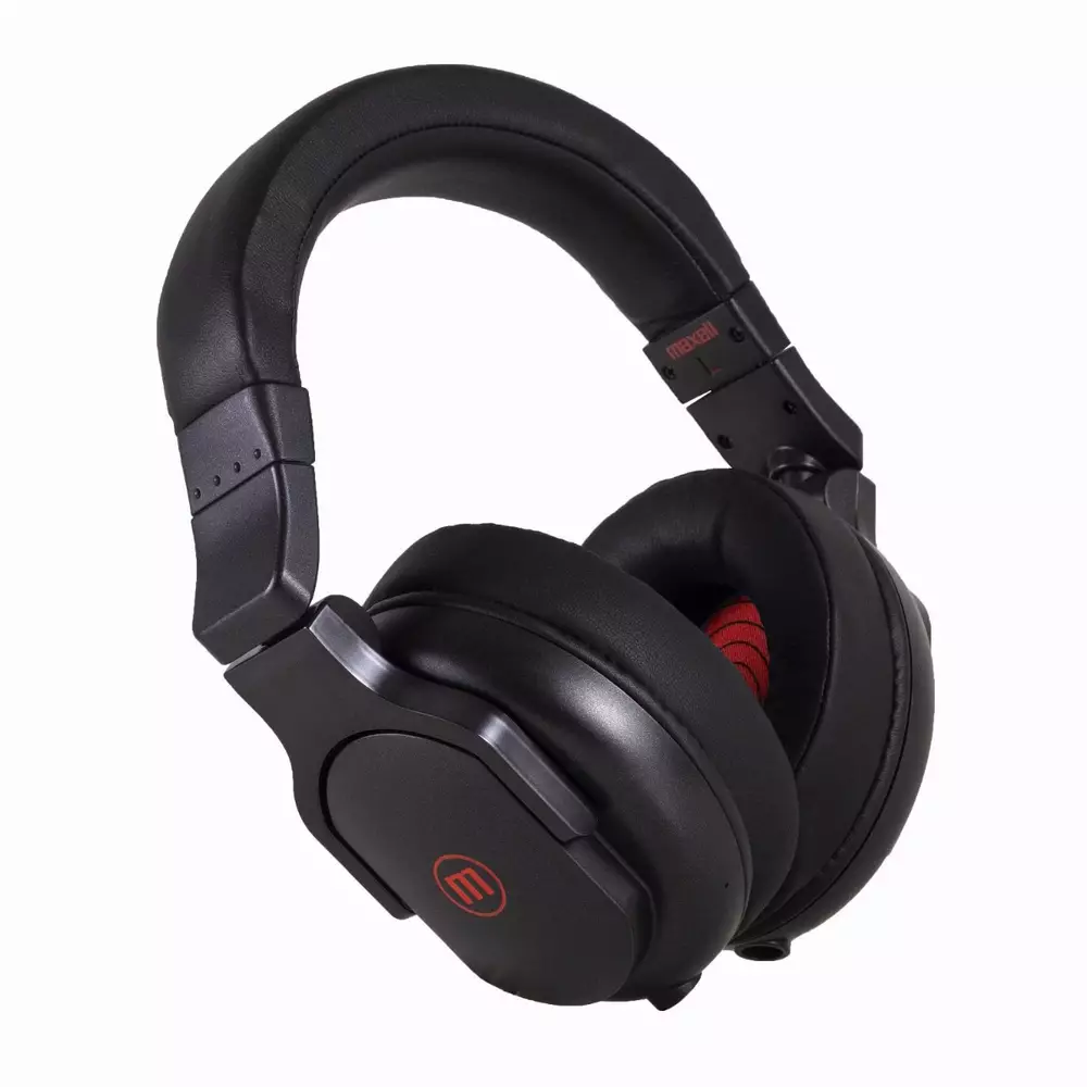 Слушалки  MAXELL HP-DJPRO, С големи наушници, 3.5 mm, Черни