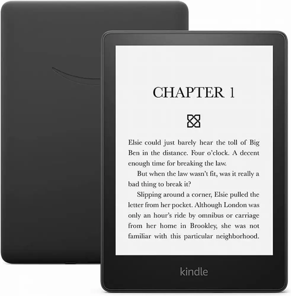 eBook четец Kindle Paperwhite 6.8", 8GB, 2021, 11 енерация, IPX8, Черен