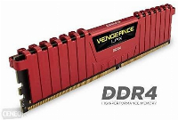 Памет Corsair Vengeance LPX 8GB DDR4 2400MHz CL16 Red - CMK8GX4M1A2400C16R