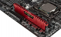 Памет Corsair Vengeance LPX 8GB DDR4 2400MHz CL16 Red - CMK8GX4M1A2400C16R