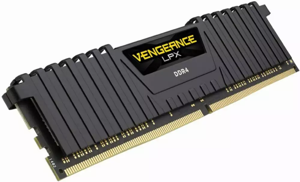 Памет Corsair Vengeance LPX 8GB DDR4 3200MHz CL16 Black - CMK16GX4M2Z3200C16