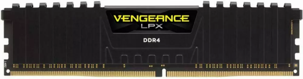 Памет Corsair Vengeance LPX 8GB DDR4 3200MHz CL16 Black - CMK16GX4M2Z3200C16