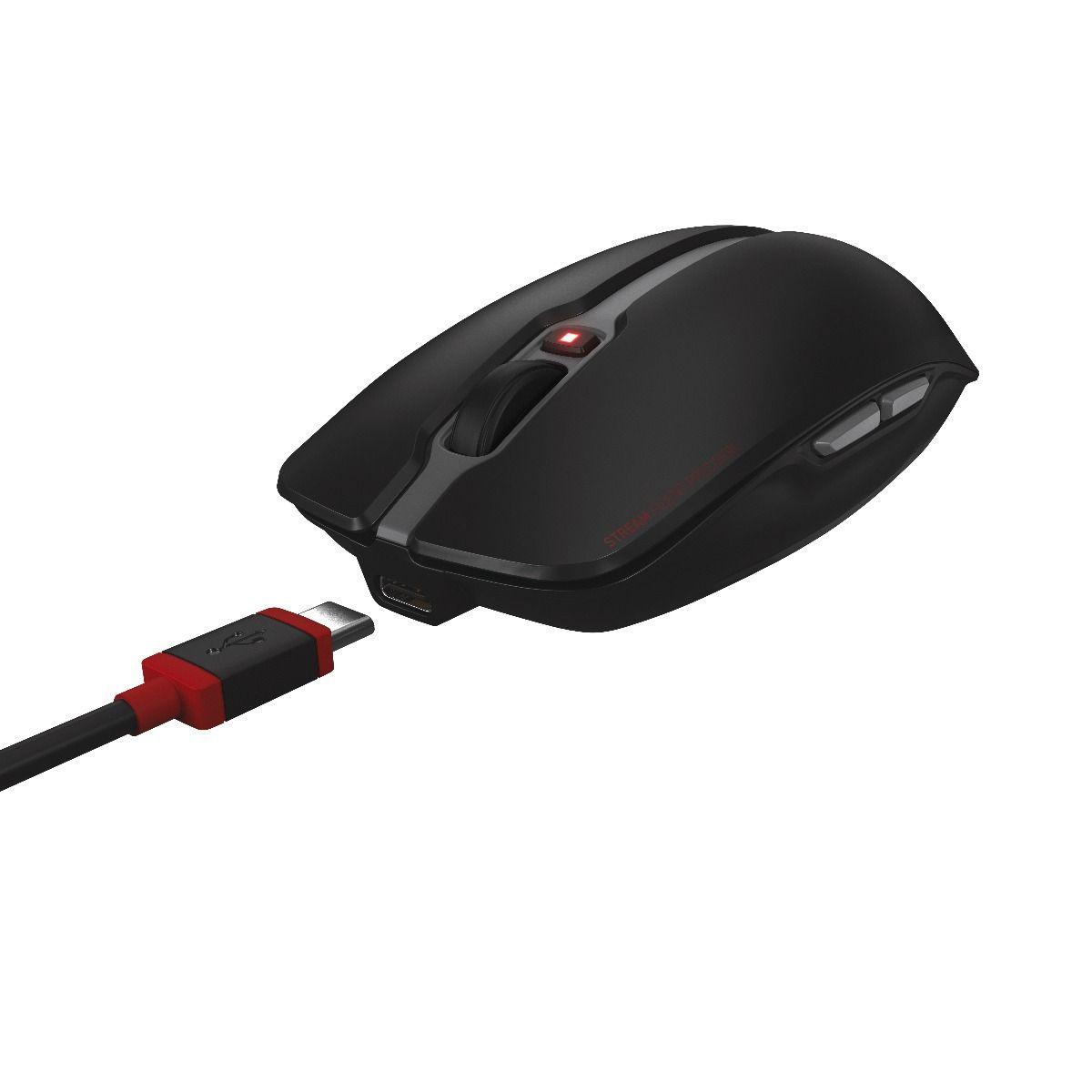 Kомплект безжична клавиатура с мишка Cherry Steam JD-9000EU-1 Recharge Черен