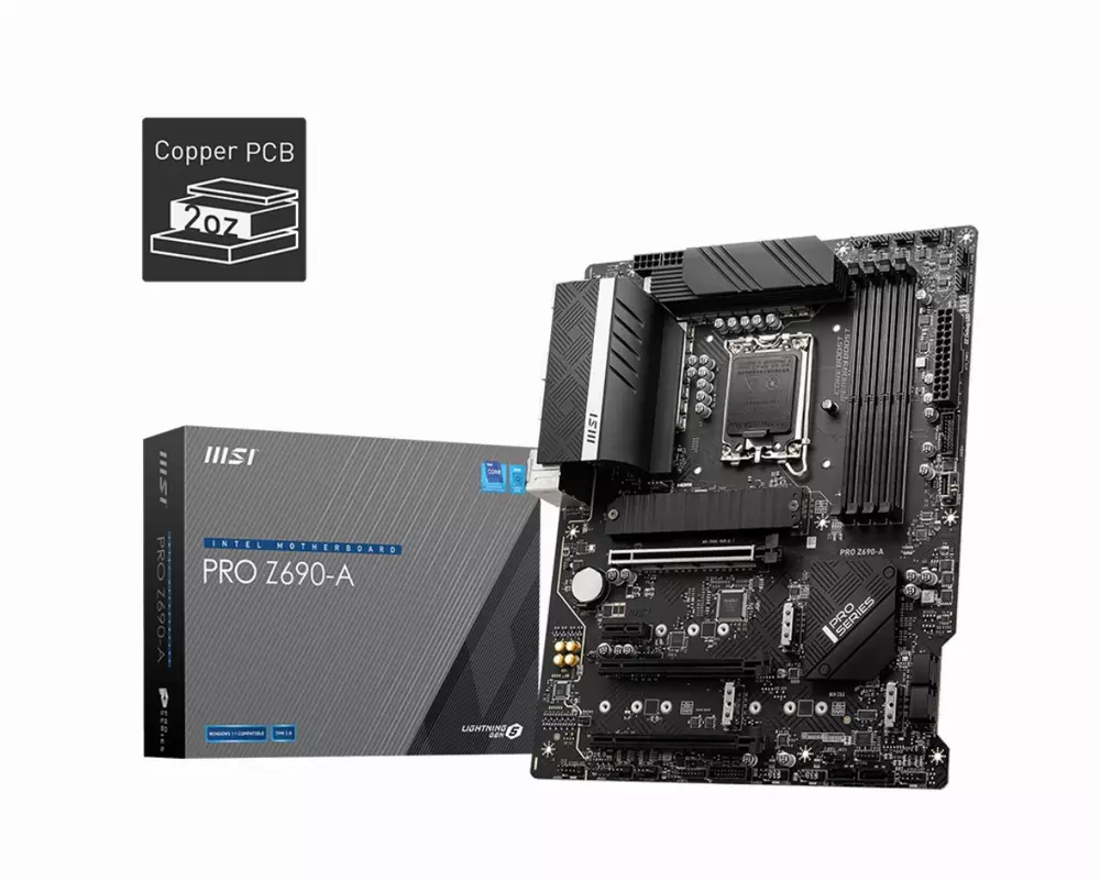 Дънна платка MSI PRO Z690-A DDR5 LGA1700