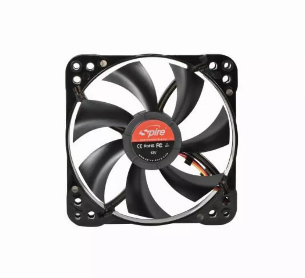 Вентилатор SPIRE Black Force II 120mm Nano Bearing