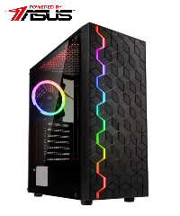 Геймърски компютър MARK I Rift Powered by ASUS (Intel Core i3-10100F, 16GB DDR4, 256GB SSD, 1TB HDD, GeForce GTX 1650 4GB, 500W PSU)