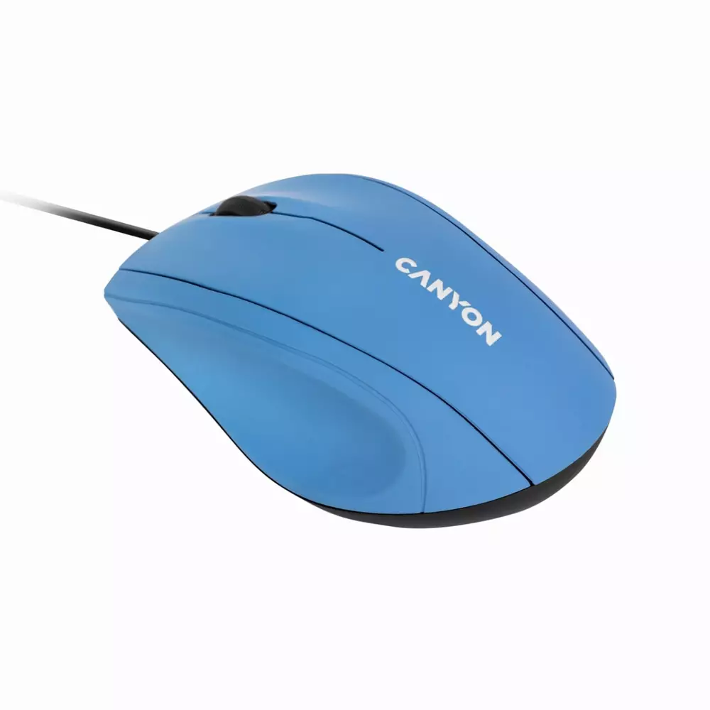 Мишка Canyon M-05 CNE-CMS05BX Wired Optical Mouse Blue
