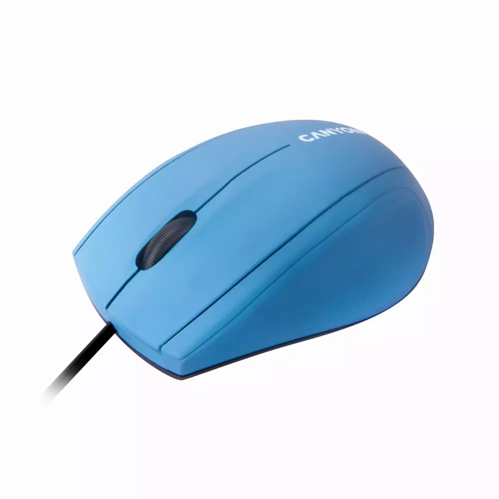 Мишка Canyon M-05 CNE-CMS05BX Wired Optical Mouse Blue