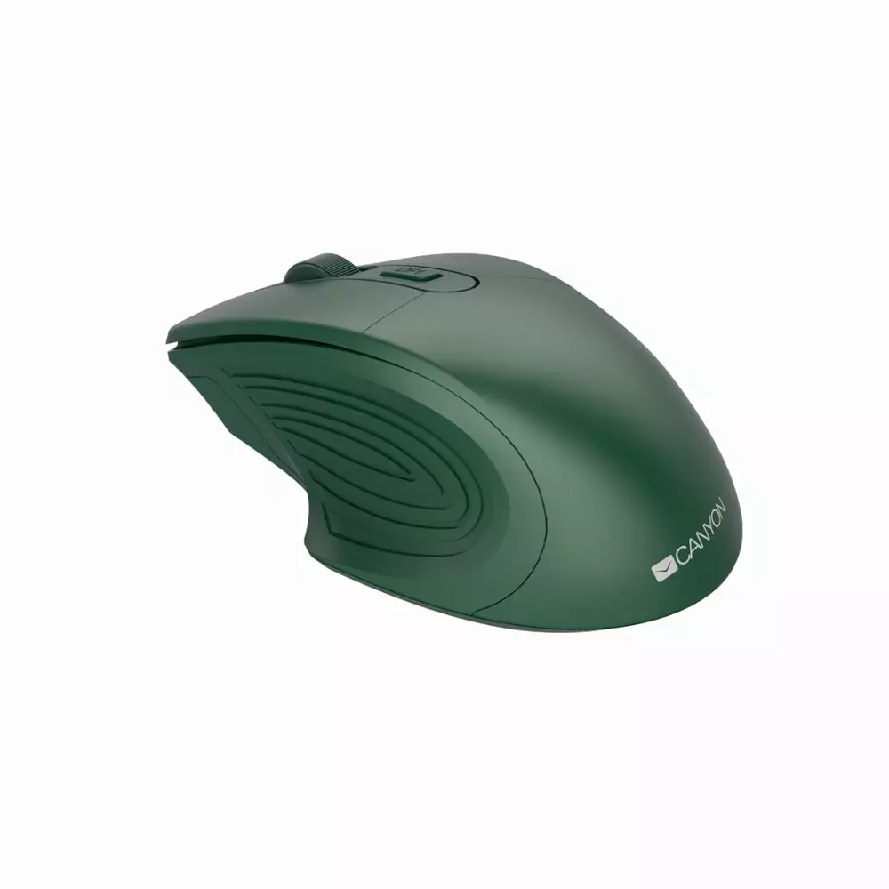 Мишка CANYON MW-15 Optical Wireless Green Безжична - CNE-CMSW15SM