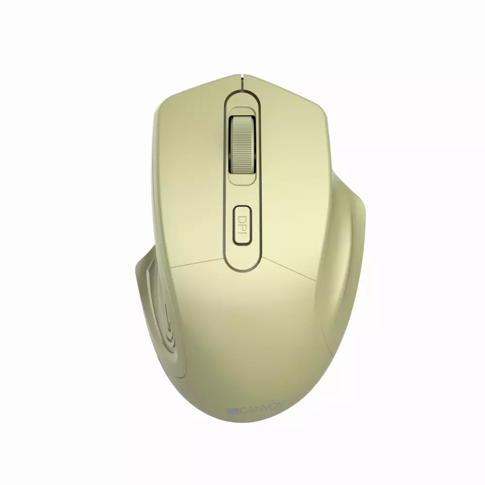 Мишка CANYON MW-15 Optical Wireless Gold Безжична - CNE-CMSW15GO